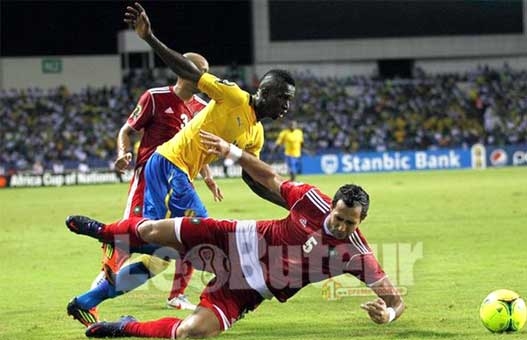 Le président du Gabon a dansé dans le vestiaire