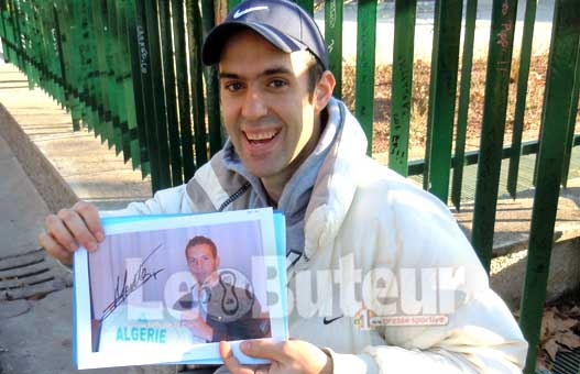 Fernando venu de Suisse pour un autographe de Mesbah