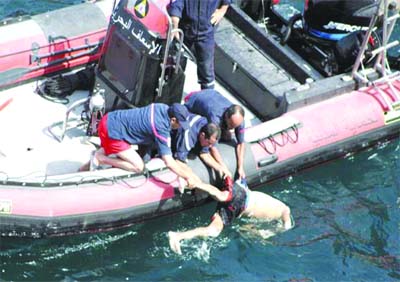 Beaucoup de disparus à l'est