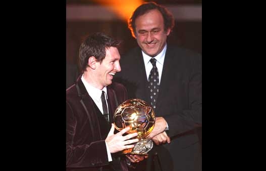 Ballon d'Or Fifa - France Football 2011 : Messi égale Platini