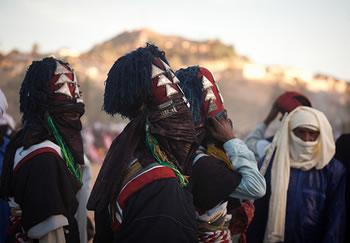 Sbaïba au rendez-vous des grands événements                                    REHABILITATION DU PATRIMOINE À DJANET