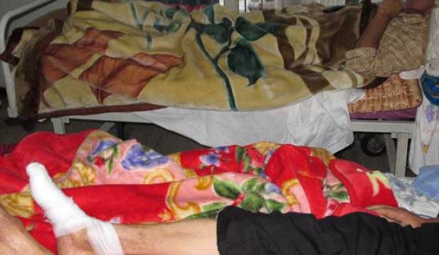 غرف غمرتها المياه ونوافذ وأبواب محطمة بعيادة ''السكري''                                    هكذا أحيا المرضى يومهم العالمي بوهران