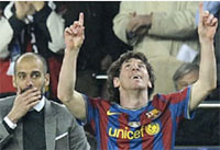 A l'étranger Uruguay / Sondage                                    Messi meilleur joueur d'Europe pour la 3e année