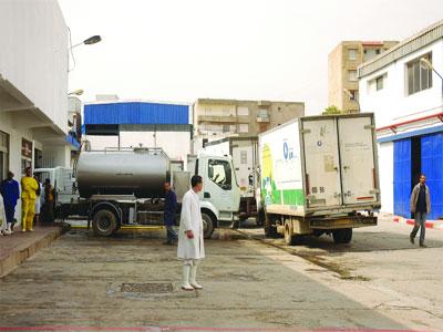 A quand une meilleure organisation et la fin des perturbations '                                    Distribution du lait en sachet