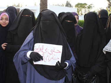 Tunisie ' Scènes de guérilla politique salafiste à la fac des lettres de la Manouba