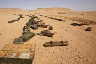 Arrestation de 35 libyens et saisie d'un arsenal d'armes à Djanet