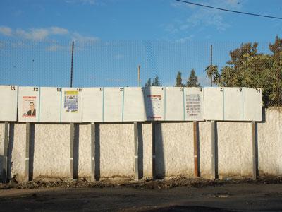 Histoire de pomme de terre belge...                                    La campagne électorale à Oran