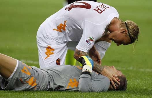 AS Rome : Pas de fracture pour Stekelenburg