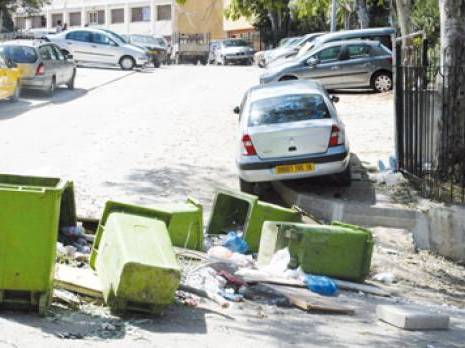 Le travail «bâclé» des EPIC                                    Dégradation du cadre de vie dans l'Algérois