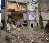 6 جرحى في انهيار بنايات بوهران