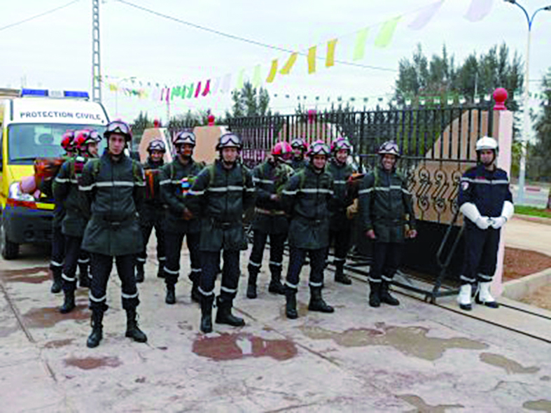 Sortie d'une promotion de près de 1.400 agents                                    AFLOU, Protection civile