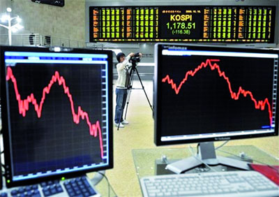 Crise mondiale et turbulences boursières