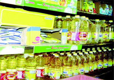 Le prix de l'huile de table est toujours élevé