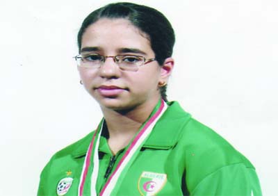 Saoudi Ilham, une fille en or