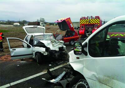 Trois morts dans deux accidents de la circulation