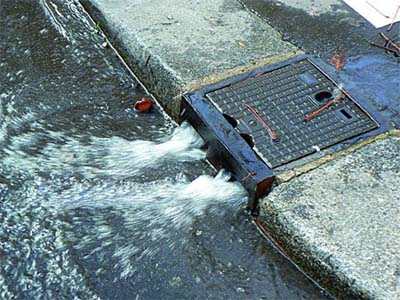 Egouts bouchés et risques de MTH