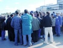 Les fonctionnaires et les travailleurs de l'U.F.C en grève à Ain Témouchent                                    ILS REFUSENT LA DELOCALISATION DE LEUR UNIVERSITE