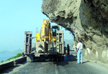 Développement et modernisation du réseau routier                                    JIJEL, Direction des travaux publics