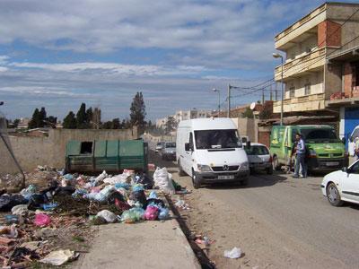 Autorités incompétentes, associations absentes                                    Gestion des ordures et hygiène à Tlemcen