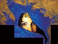 L'ARTISTE-PEINTRE ABDEREZAK HAFIANE EXPOSE À AIDA GALLERY                                    Dâssine, sultane de l'amour