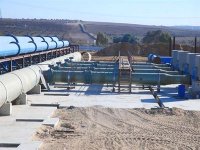 Réception de la station de dessalement de l'eau de mer d'El Mactaa (Oran) en septembre 2012