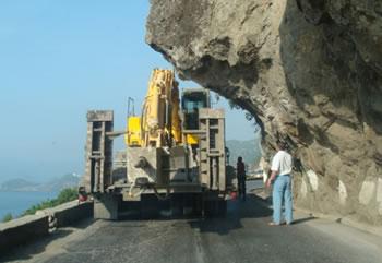 Le bout du tunnel dans six mois                                    ACHÈVEMENT DES TRAVAUX DE LA RN 43