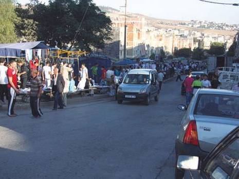 Anarchie totale à Oued El Had                                    Bas-fonds de ville des ponts