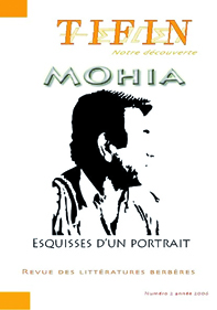 Réédition de Mohia-Esquisses d'un portrait