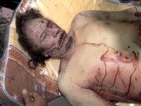 Après la mort de Kadhafi 'Déni d'humanité'