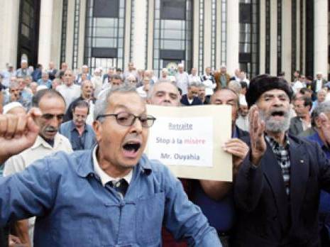 Les retraités perdent patience                                    Grèves et protestations à travers le pays