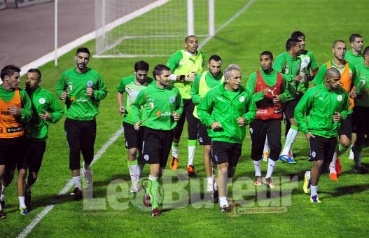 La pelouse du stade Tchaker provoque la colère d'Halilhodzic
