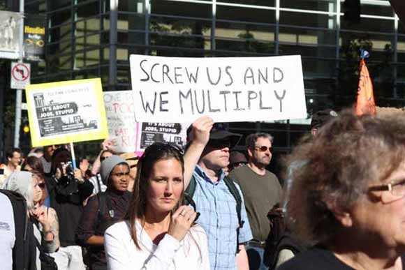 En Californie, la bataille, à armes inégales, des 