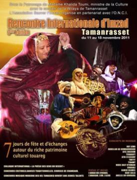 Le coup d'envoi donné hier                                    3E EDITION DE LA RENCONTRE INTERNATIONALE D'IMZAD À TAMANRASSET