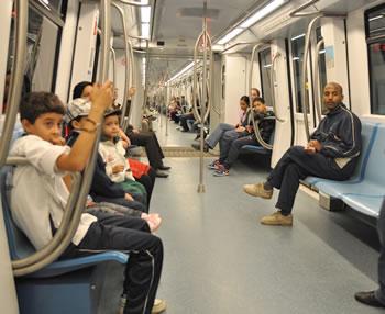 L'abonnement au métro effectif demain                                    IL COÛTERA 1820 DA LE MOIS