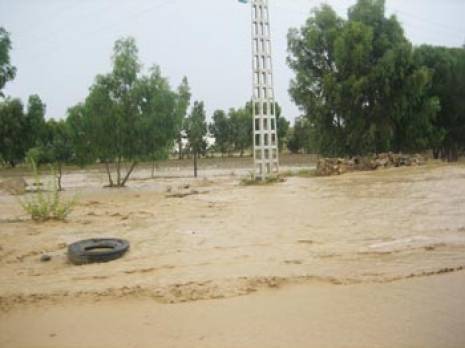 Bordj Bou Arréridj menacée par les crues                                    Construction en grande partie sur le lit de cinq oueds