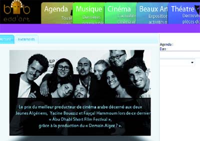 «Babeddart.com» ou l'actualité culturelle en un clic