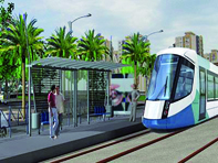 Présentation d'une étude du projet                                    MOSTAGANEM, Réalisation du tramway