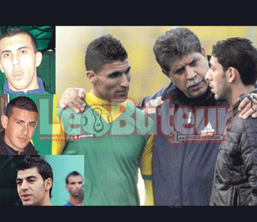 JSK : Metref, Tedjar, El Orfi, Khellili et Bitam Metref, Tedjar, El Orfi, Khellili et Bitam