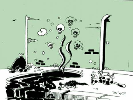 Les eaux usées menacent la ville                                    Risque de catastrophe écologique à Tougourt