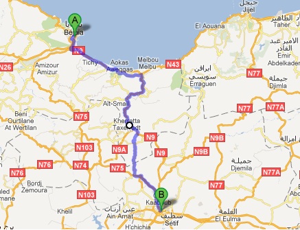 Vers le doublement de la route Sétif ' Béjaïa