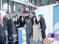 Organisé par talents-emploi et sponsorisé par le groupe SAMHA-SAMSUNG                                    Le salon du recrutement marque un grand succès à Sétif