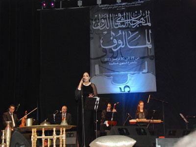 Ghada Shbeir, un master class de l'art du mouwachah en live                                    La chanteuse libanaise a interprété des inédits au Festival international du malouf