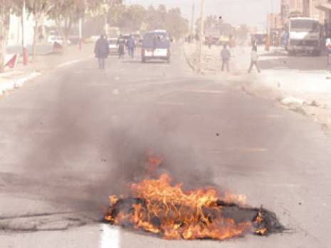 Saïd Otba sous haute tension                                    Quatre jours après l'inhumation du jeune q'bili