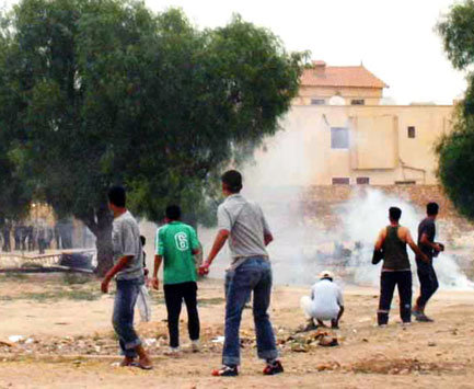 Violentes émeutes à Mostaganem