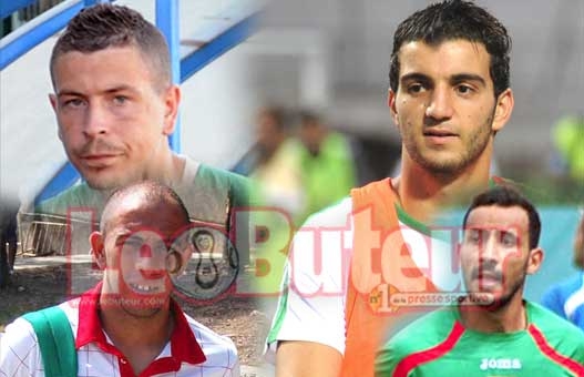 MCA : Non retenus, Kacem, Daoud, Meklouche et Bouraba ruminent leur colère