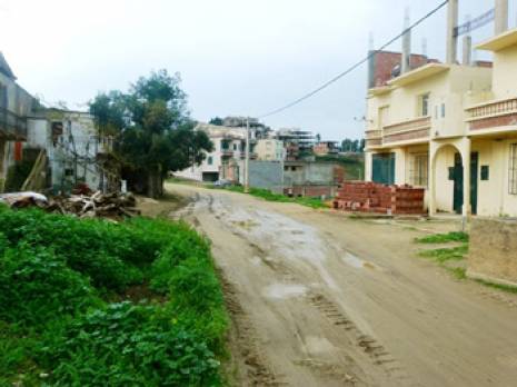 Boulekroud toujours dans la gadoue                                    Cadre de vie