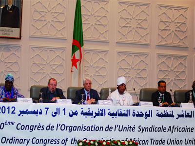 Une solution pour le Mali en attente d'une improbable application                                    Résolution de l'Organisation de l'unité syndicale africaine