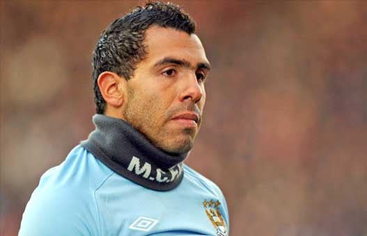 Manchester City : Mancini en veut à Tevez