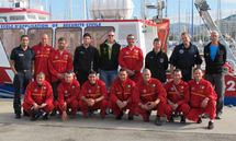 Les plongeurs de la protection civile en stage à Marseille
