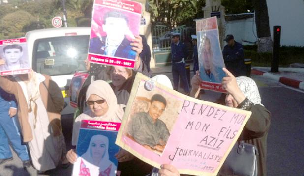 عائلات ''المفقودين'' تحتج بالعاصمة ووهران                                    ظلت مطلب النقابات والمستخدمين :